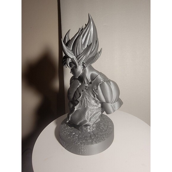 Dragonball goku bust 3d printed - Picture 8 of 9